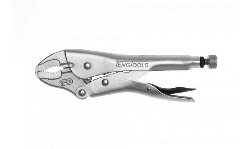 Plier Power Grip Curved Jaw 7 inch