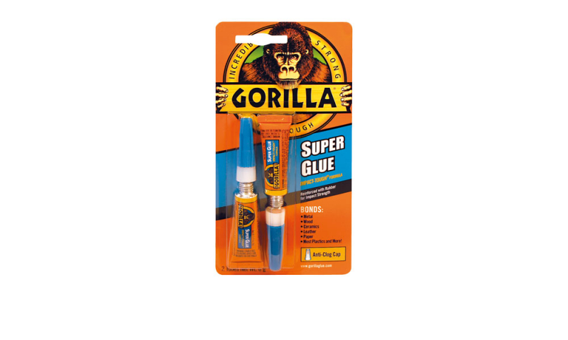 Gorilla Super Glue 3Grm Twin Pack