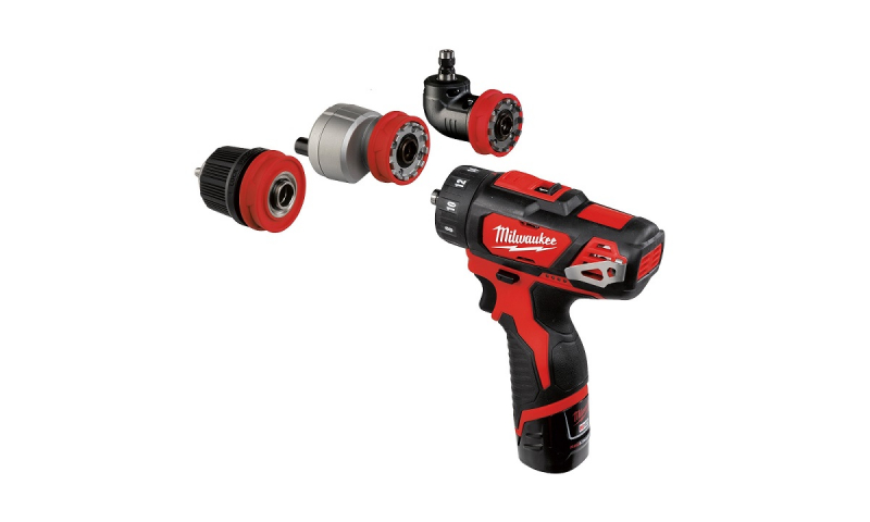 Milwaukee M12 Drill Driver with Removable Chuck Kit BDDXKIT-202C