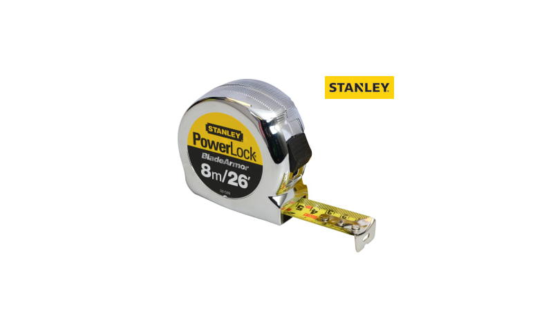 Stanley PowerLock® BladeArmor® Pocket Tape 8M