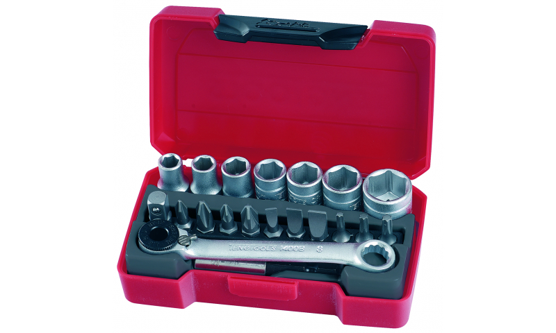 Socket Set 1/4in Drive MM 20 Pieces