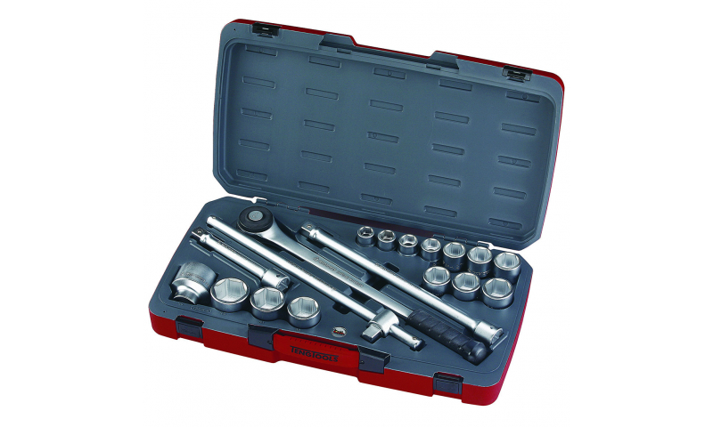 Socket Set 3/4in Drive MM 18 Pieces