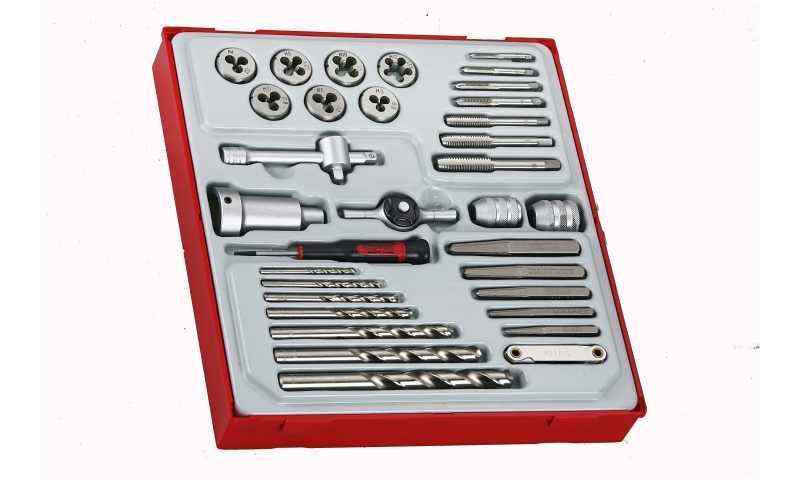 Tap and Die Set 34 Pieces